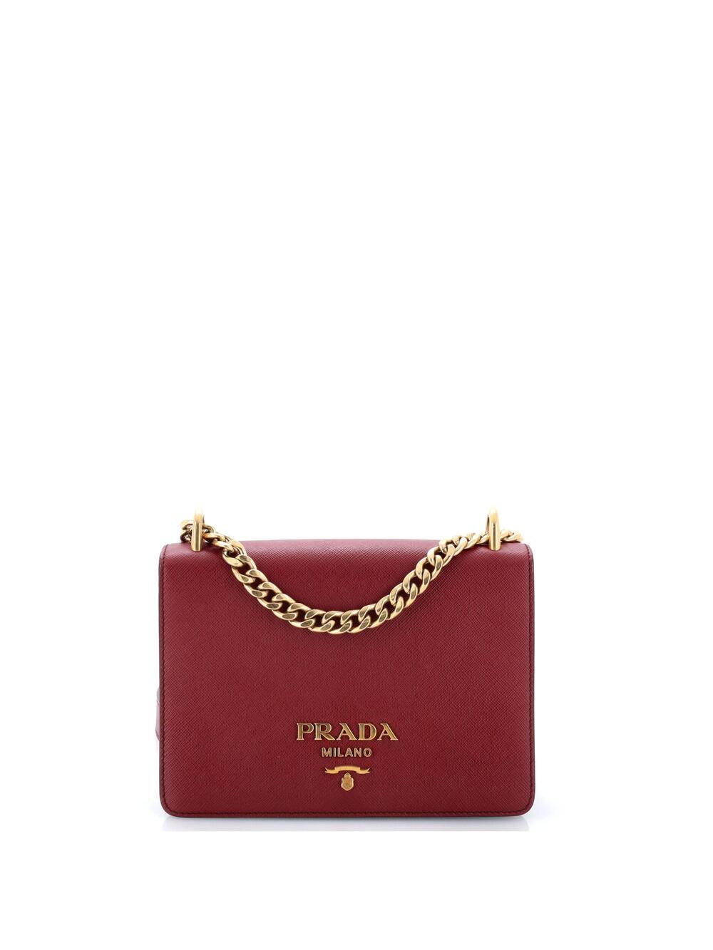 Prada Chain Flap Bag Saffiano Leather #270356P10B
